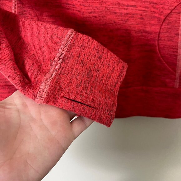 Kuhl Athletic Outdoor Cowl Mock Neck Leah Knit Pullover Jacket Red Women’s Sz S - Picture 7 of 10